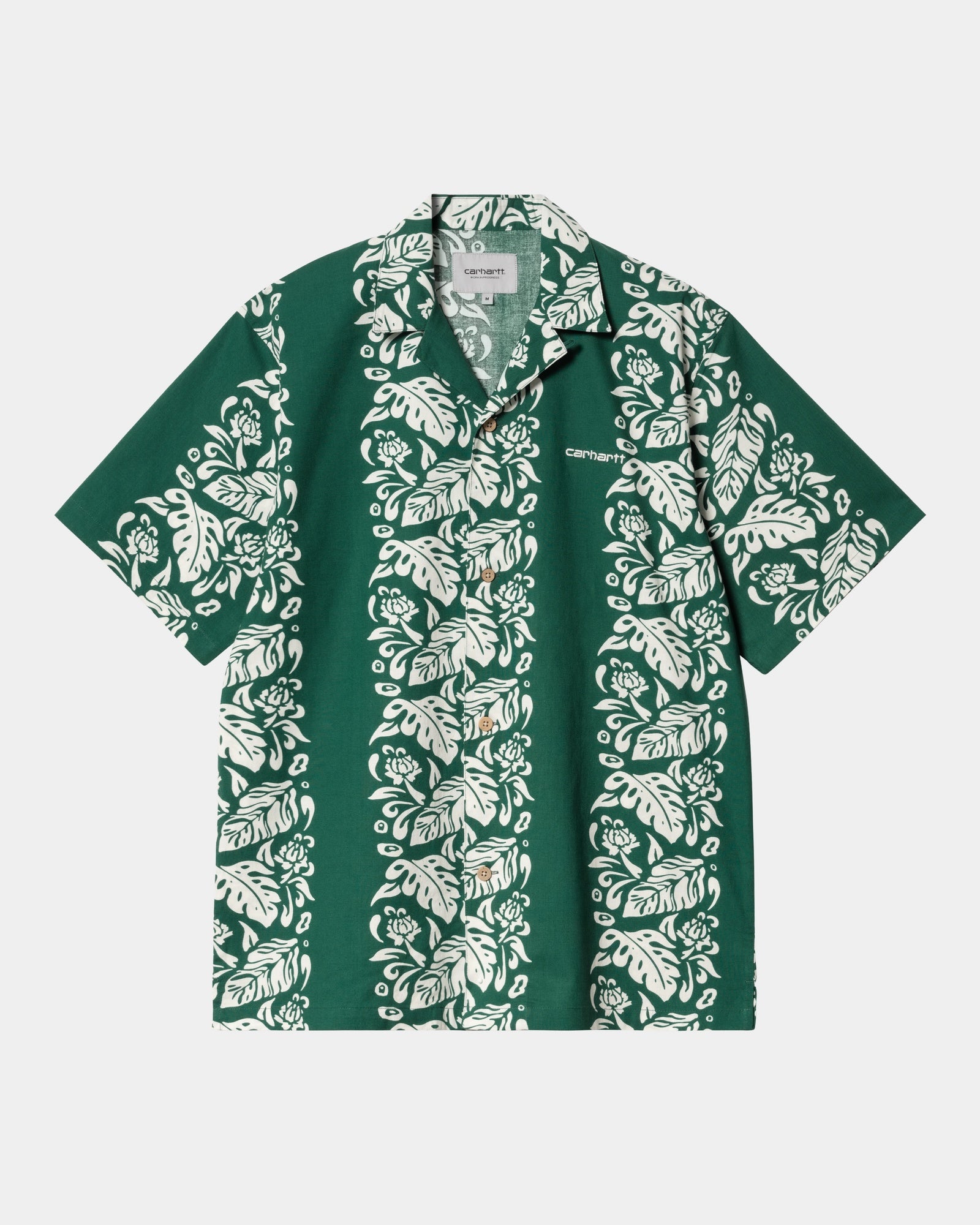 칼하트WIP Carhartt Floral Stripe Shirt,Chervil