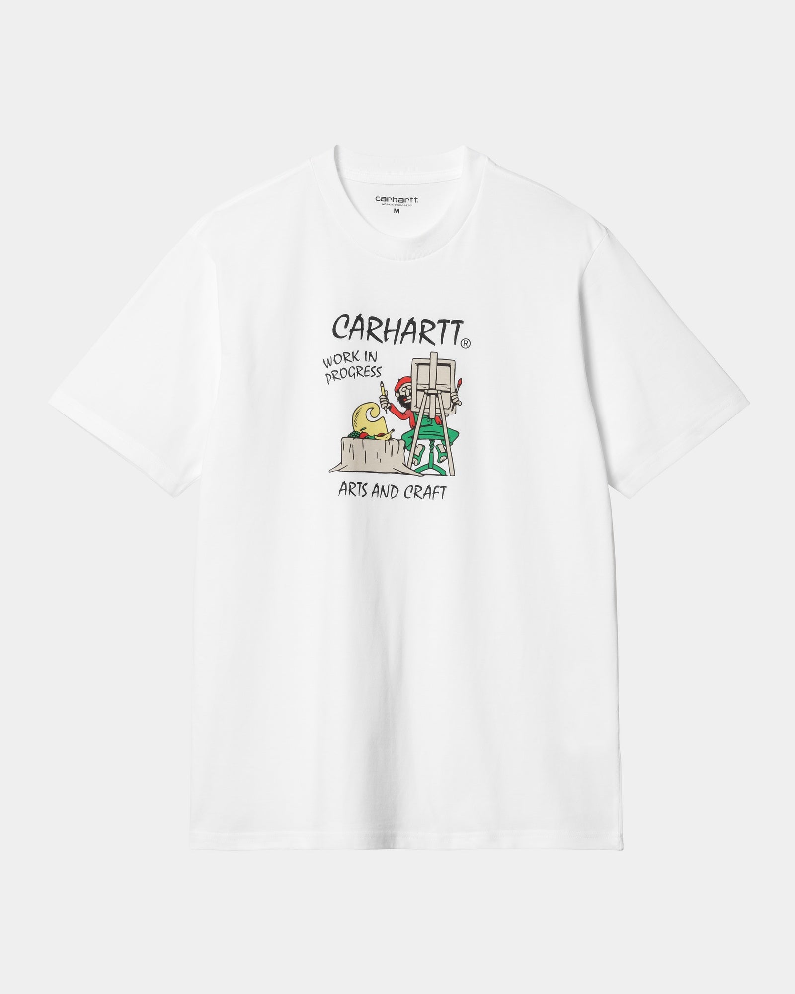 칼하트WIP Carhartt Art Supply T-Shirt,White
