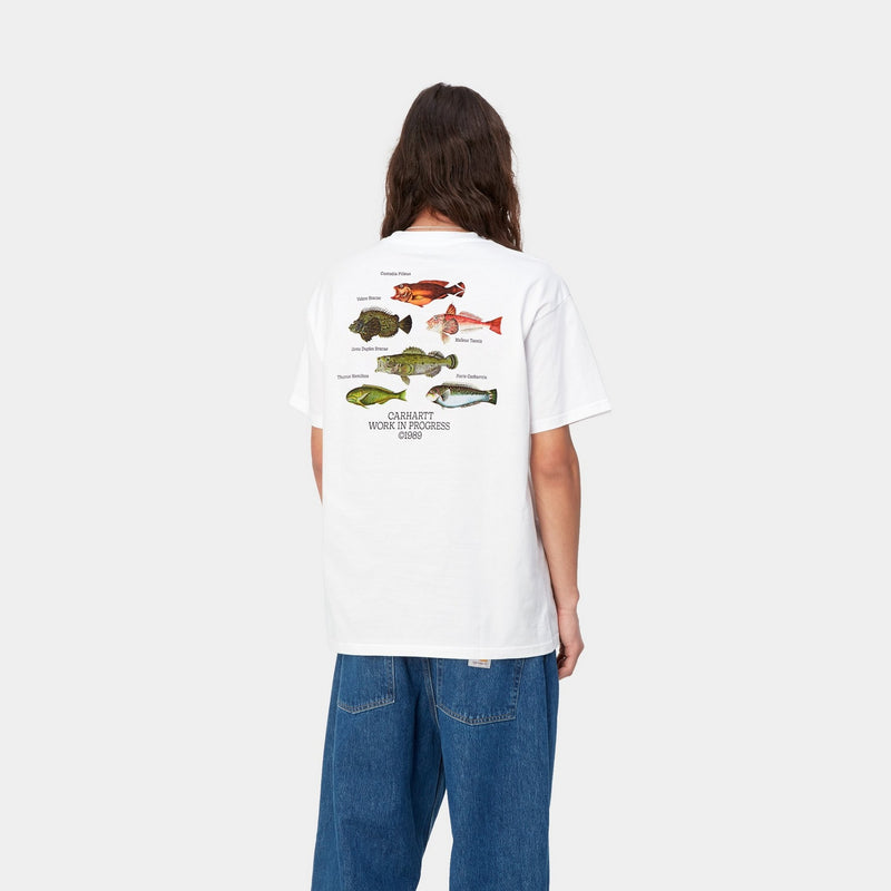 Carhartt WIP Fish T-Shirt  White – Page Fish T-Shirt – Carhartt WIP USA