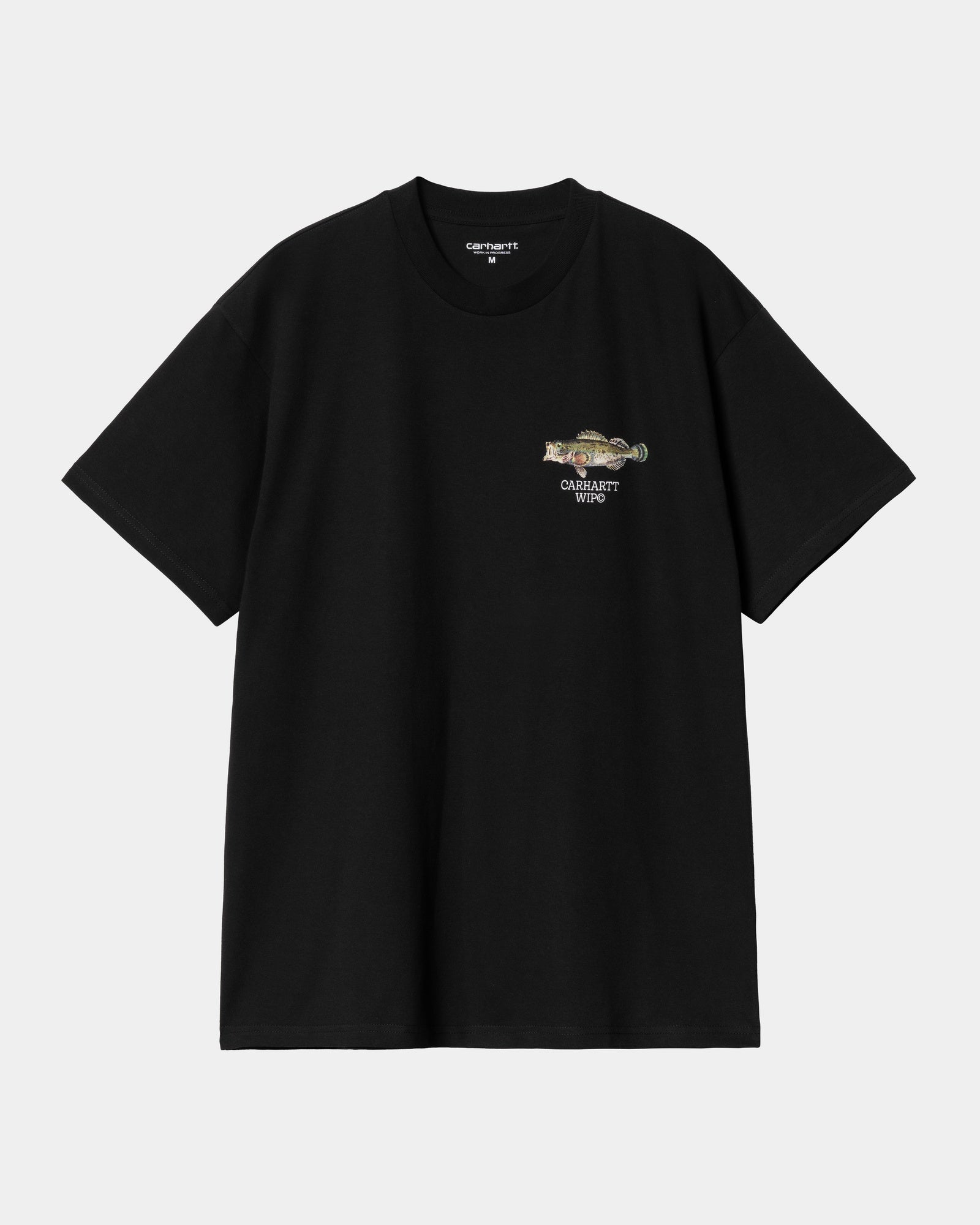 칼하트WIP Carhartt Fish T-Shirt,Black