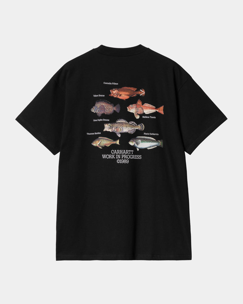 Carhartt WIP Fish T-Shirt | Black
