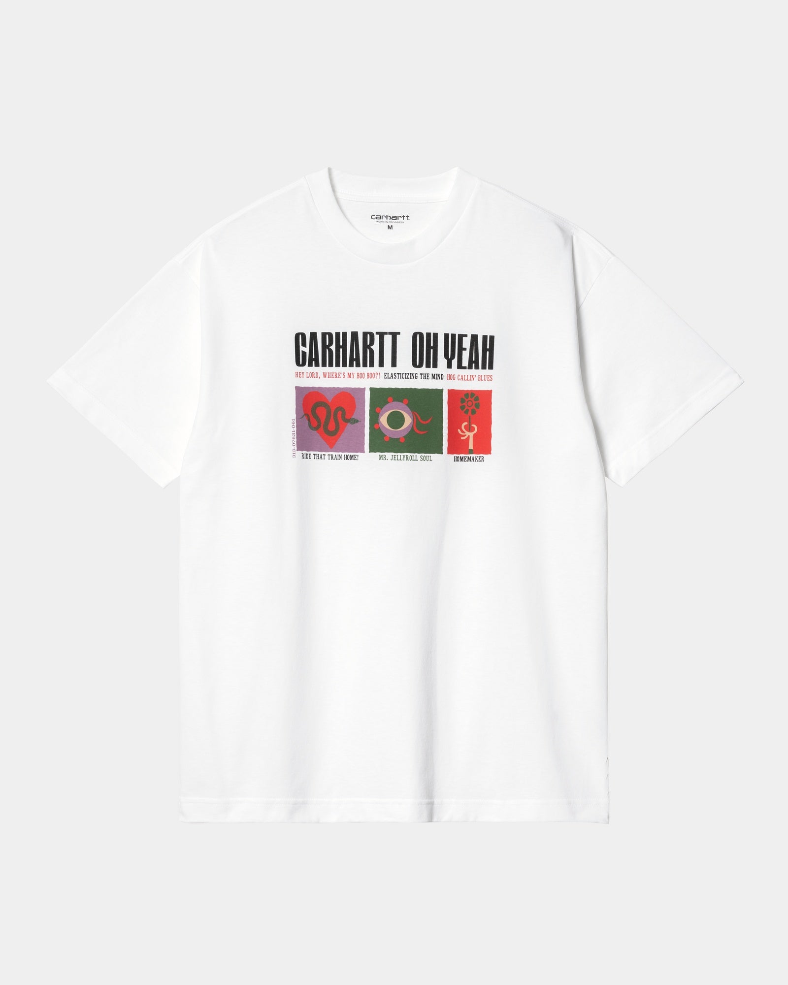 칼하트WIP Carhartt Oh Yeah T-Shirt,White