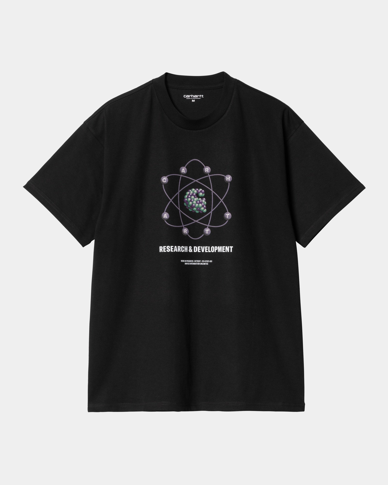 칼하트WIP Carhartt Ru0026D T-Shirt,Black