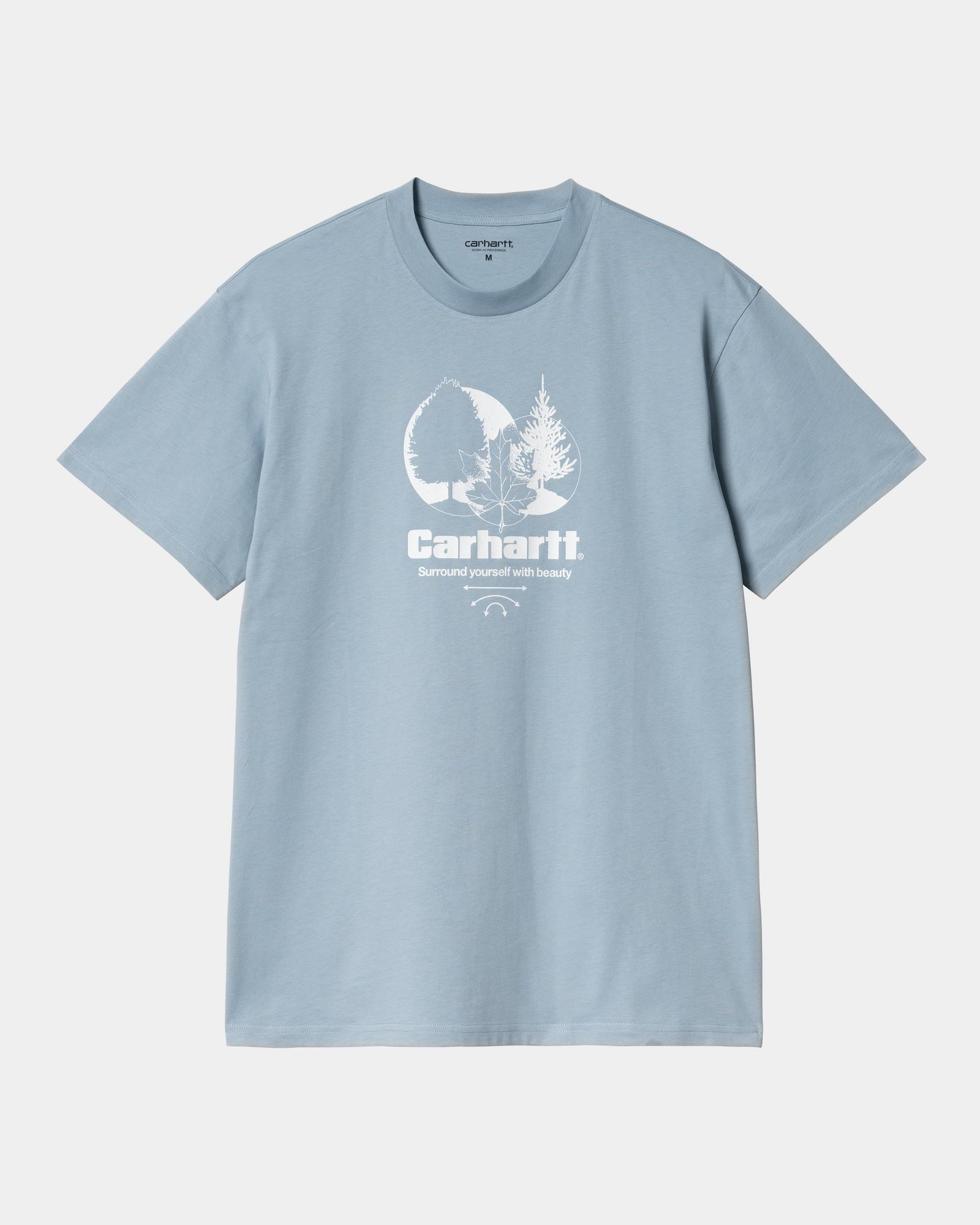칼하트WIP Carhartt Surround T- Shirt,Frosted Blue