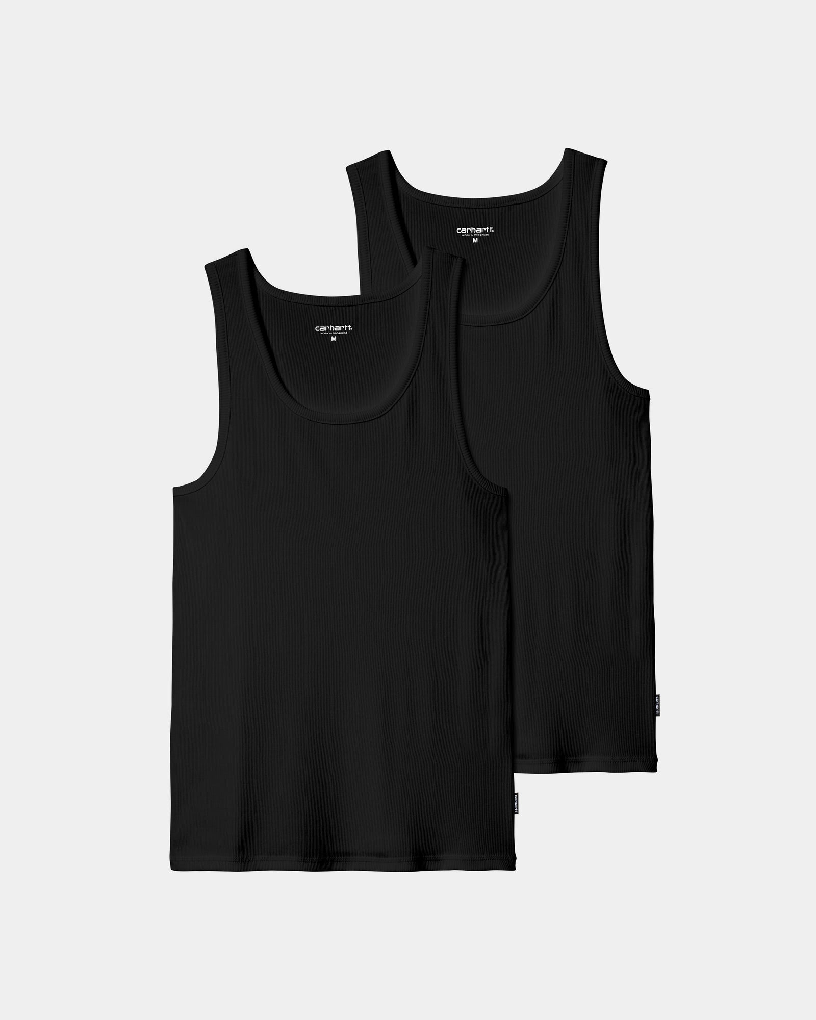 칼하트WIP Carhartt A-Shirt (2 Pack),Black + Black
