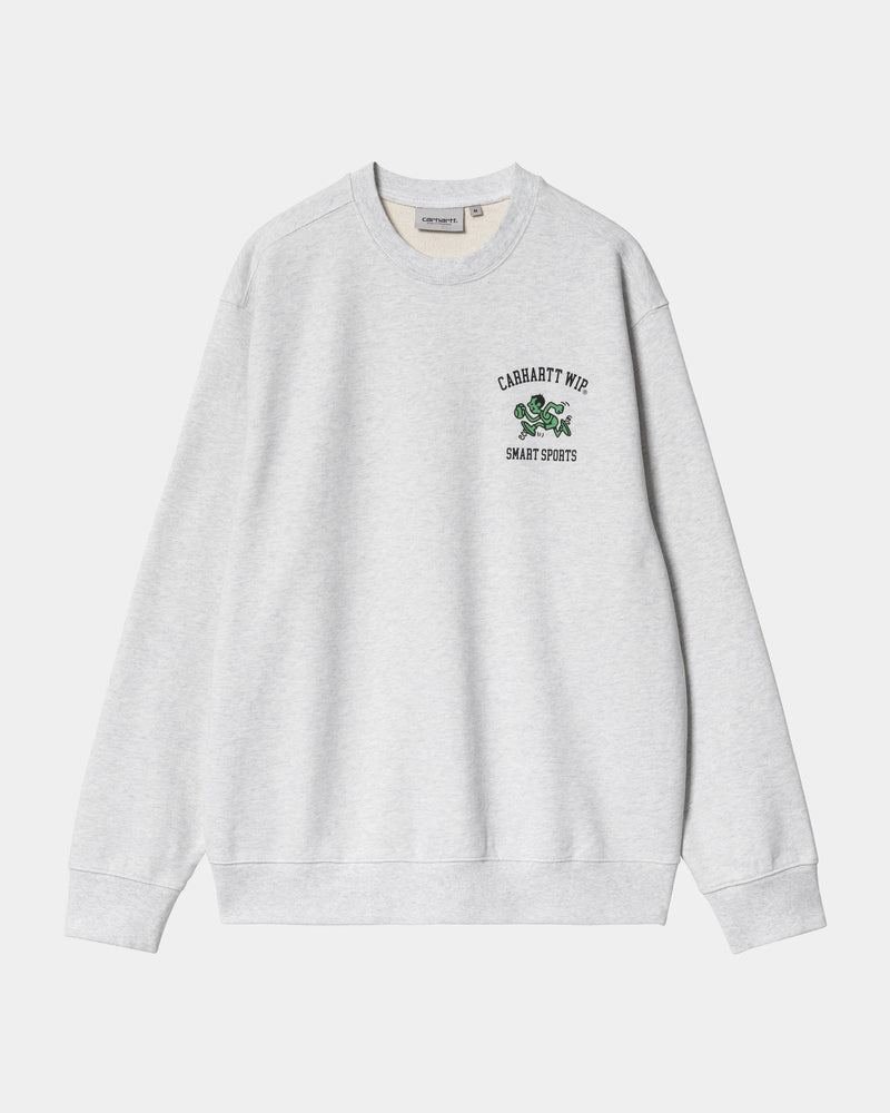 White discount sports sweatshirt