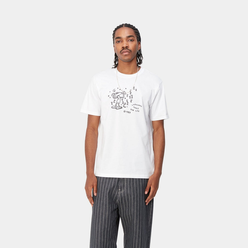 Carhartt WIP Tools For Life T-Shirt | White – Page Tools For Life T ...