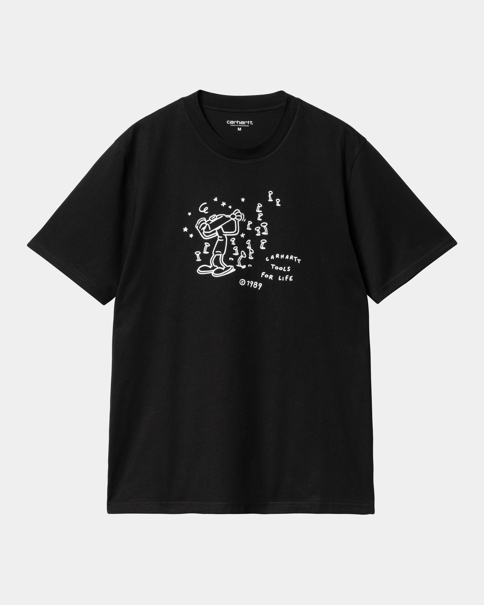 칼하트WIP Carhartt Tools For Life T-Shirt,Black