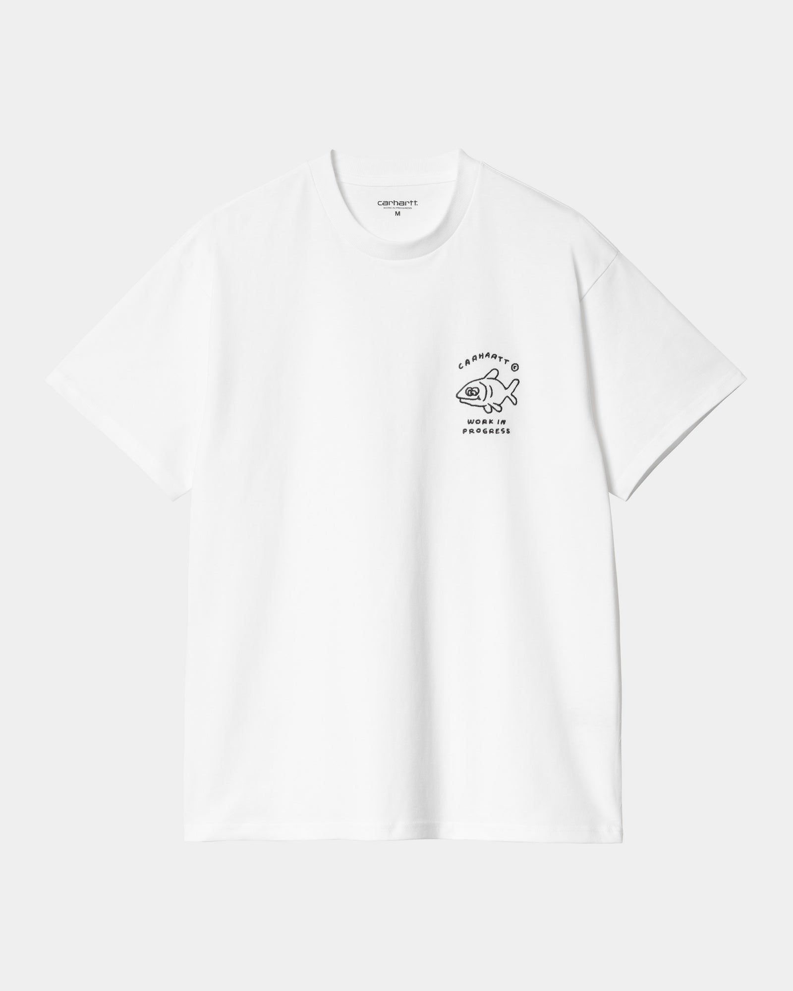 칼하트WIP Carhartt Icons T-Shirt,White / Black