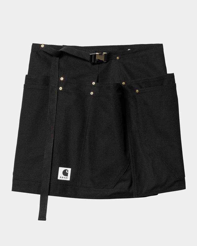 sacai x Carhartt WIP Apron | Black – Page sacai x Carhartt WIP