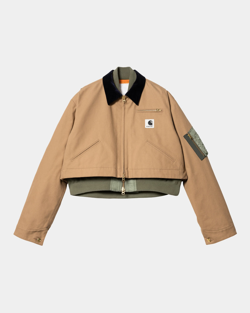 sacai x Carhartt WIP Women's Canvas x MA-1 Jacket Detroit  Light Blue –  Page sacai x Carhartt WIP Women's Canvas x MA-1 Jacket Detroit – Carhartt  WIP USA