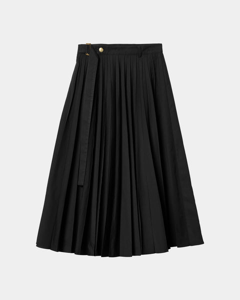 sacai x Carhartt WIP Women's Pleated Skirt | Black – Page sacai x