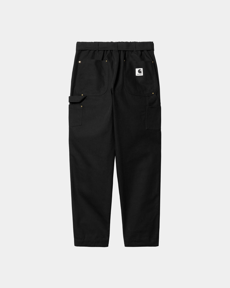 Sacai Carhartt WIP Canvas Pants Black-