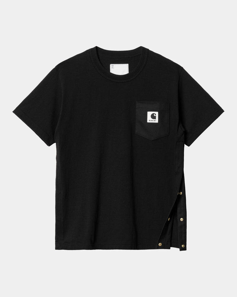 Sacai x Carhartt WIP T-shirt black-
