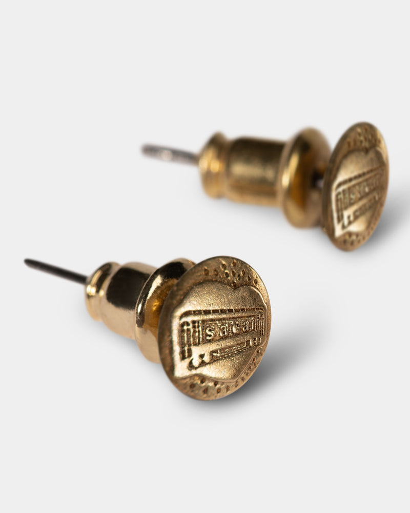 sacai x Carhartt WIP Round Single Pierce Earring | Gold – Page