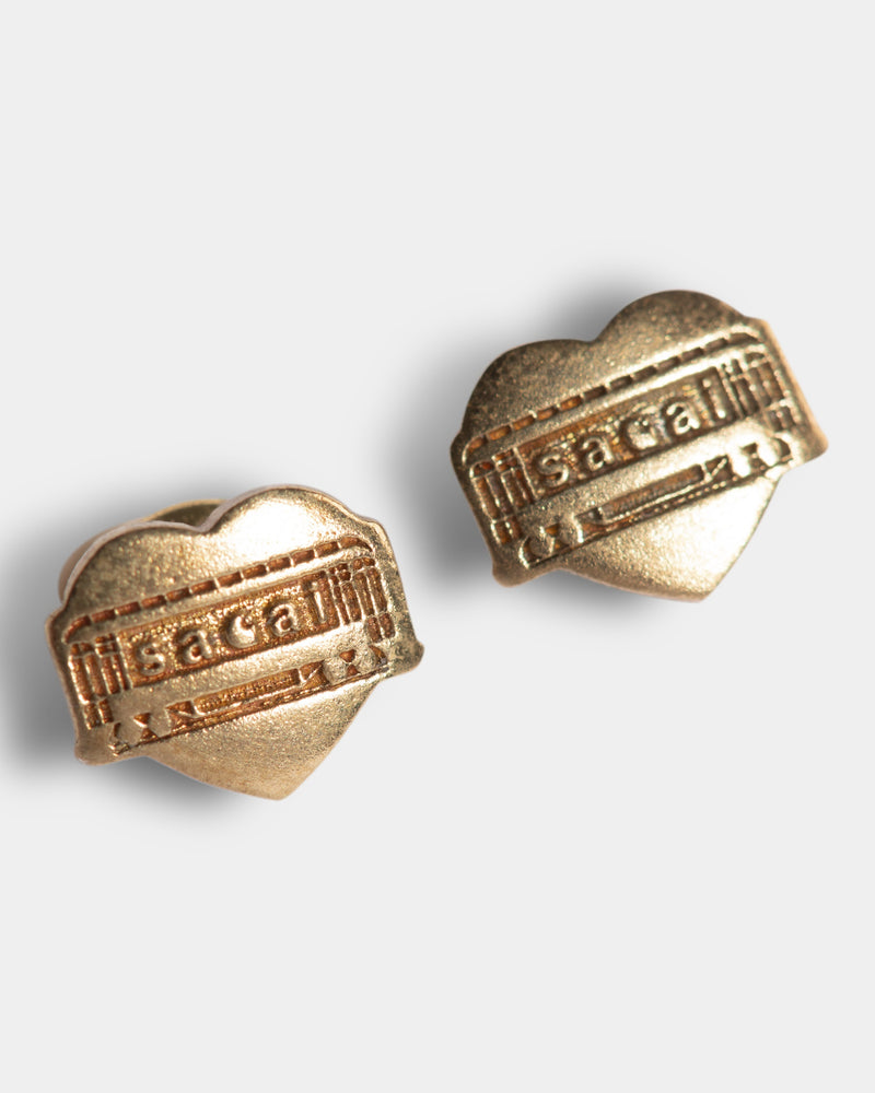 sacai x Carhartt WIP Heart Single Pierce Earring | Gold – Page