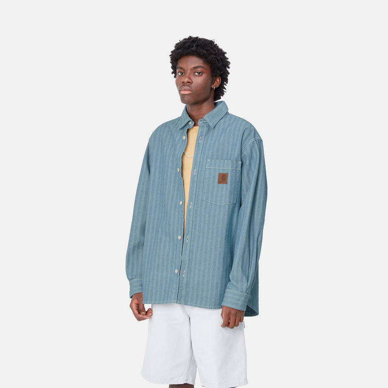 Carhartt WIP Menard Shirt Jac Blue Page Menard Shirt Jacket