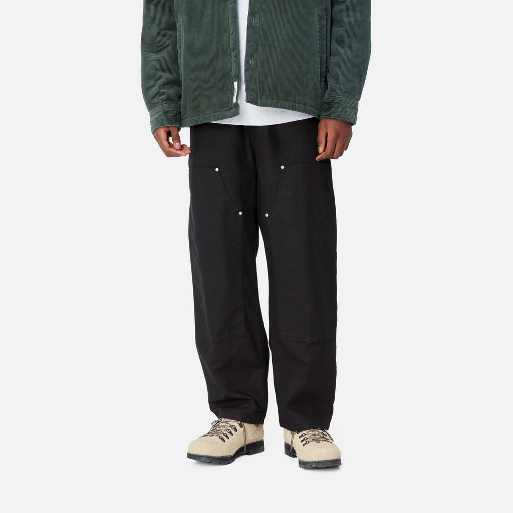 Carhartt WIP Walter Linen Double Knee Pant | Black – Page Walter Linen ...