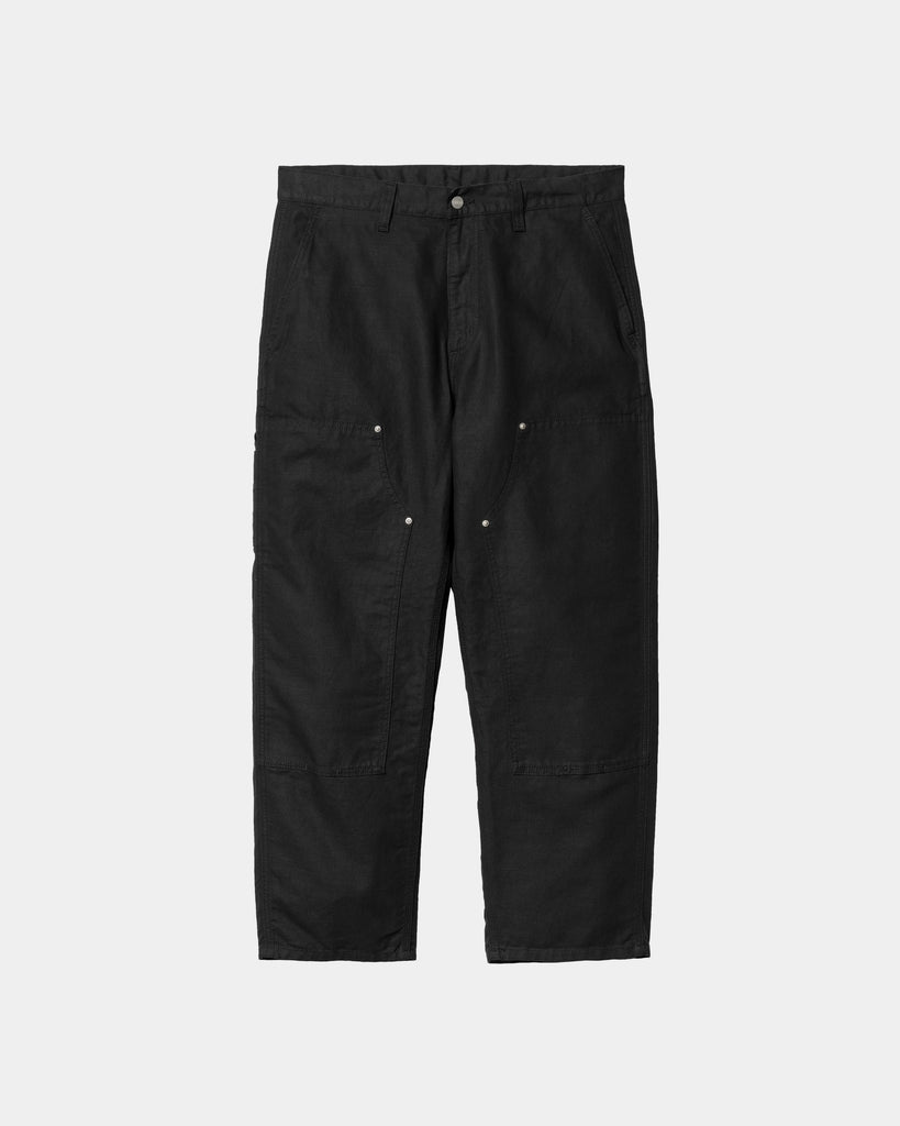 Carhartt WIP Walter Linen Double Knee Pant | Black – Page Walter Linen ...