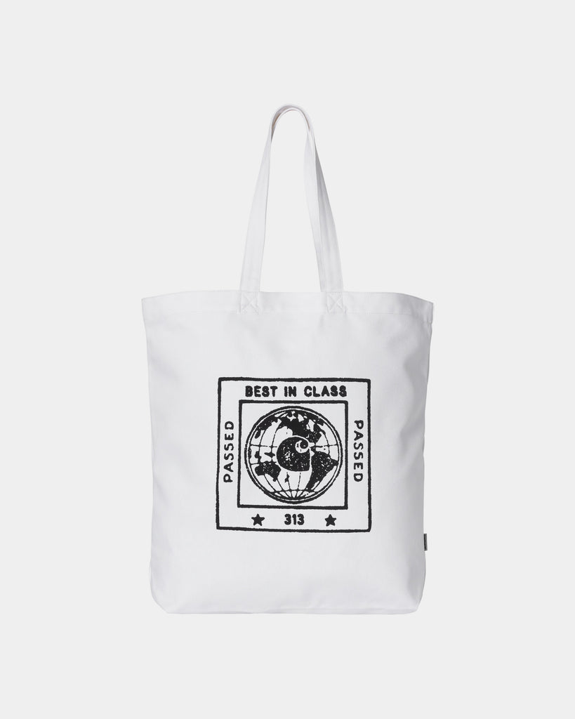 Carhartt WIP Stamp Tote | White / Black – Page Stamp Tote