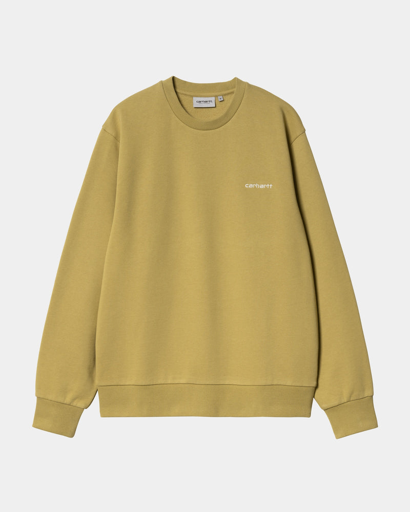 Carhartt script 2024 embroidery sweatshirt