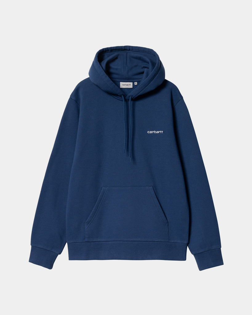 Carhartt WIP Hooded Script Embroidery Sweatshirt | Elder – Page Hooded ...