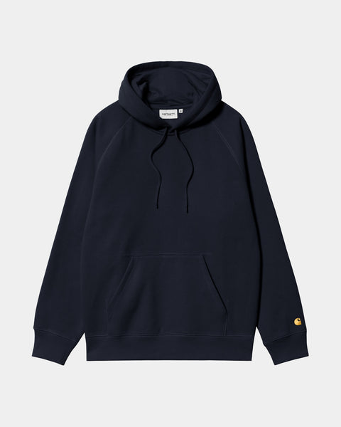 Carhartt WIP Hooded Chase Sweatshirt Dark Navy Page Hooded