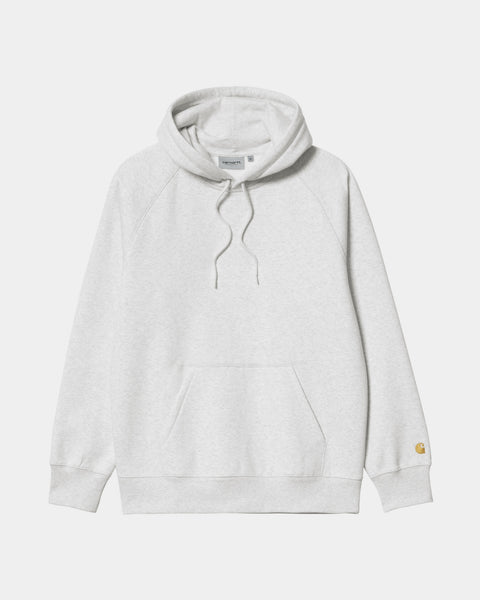 パーカー・フーディ Carhartt Wip Grey Heather Gold Hooded Chase Sweatshirt Carhartt WIP Hooded Chase Sweatshirt, Grey Heather / Gold