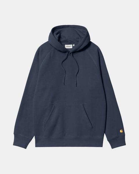 Carhartt WIP Hooded Chase Sweatshirt Blue Page Hooded Chase