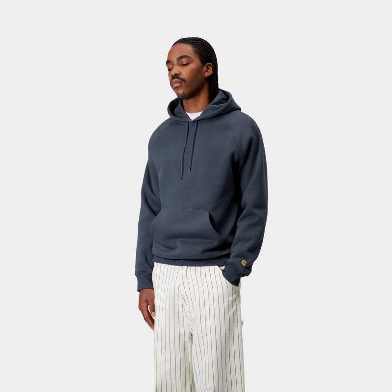 Carhartt WIP Hooded Chase Sweatshirt | Dusky Blue – Page