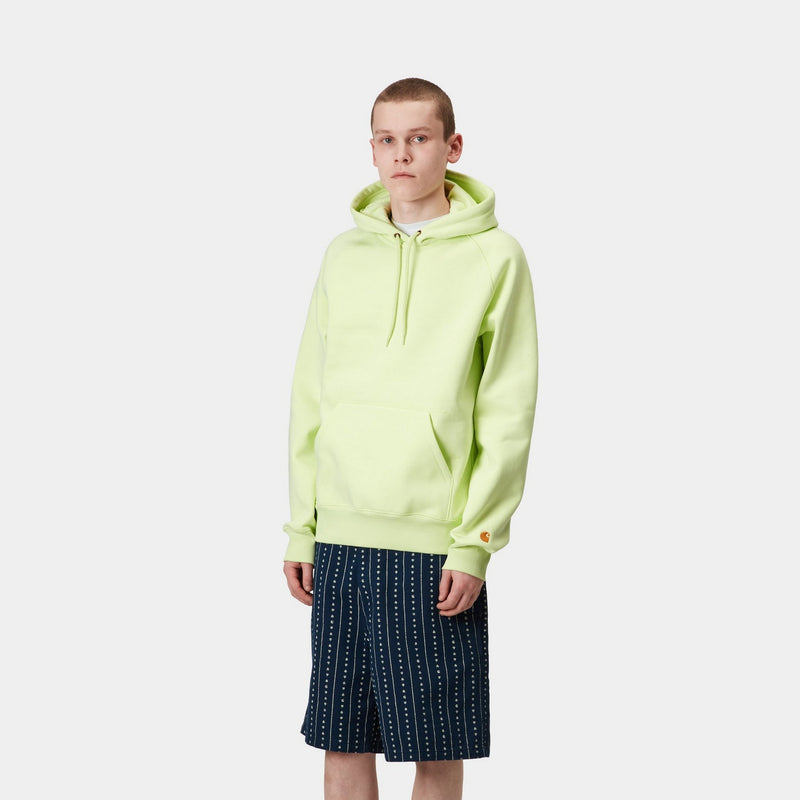 パーカー・フーディ Carhartt SS25 HOODED CHASE SWEAT (I033661 00FXX) Sweatshirts Carhartt WIP Hooded Chase Sweat 'Black Gold