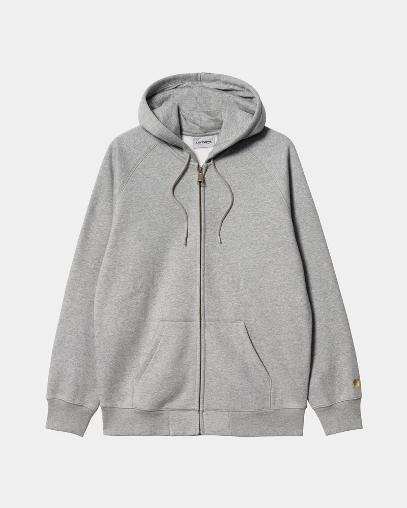 Jacket with grey hood on sale