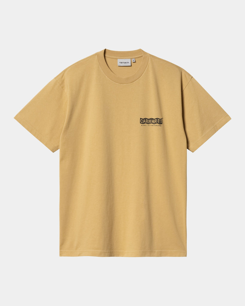 Carhartt WIP Stamp T-Shirt | Bourbon / Black – Page Stamp T-Shirt