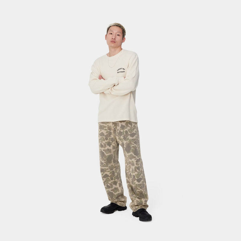 Carhartt WIP Duck Camo Landon Pant Black bleached Page Duck Camo Landon Pant