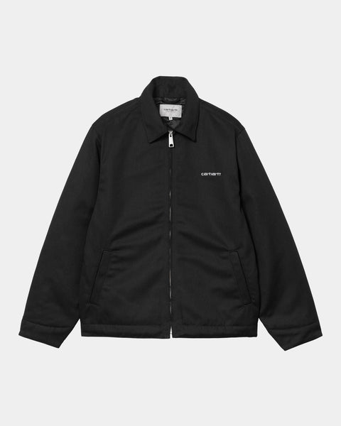 Carhartt WIP Module Script Jacket | Black / White (rigid) – Page Module  Script Jacket