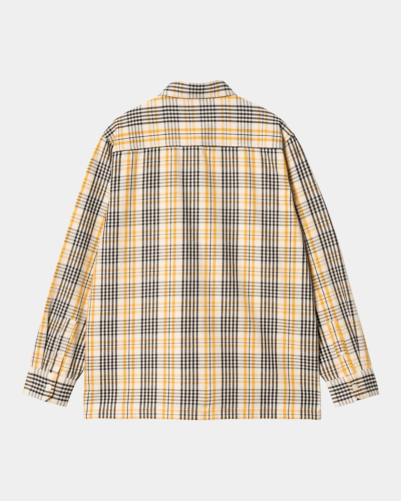 Carhartt WIP Mandlik Check Shirt Natural