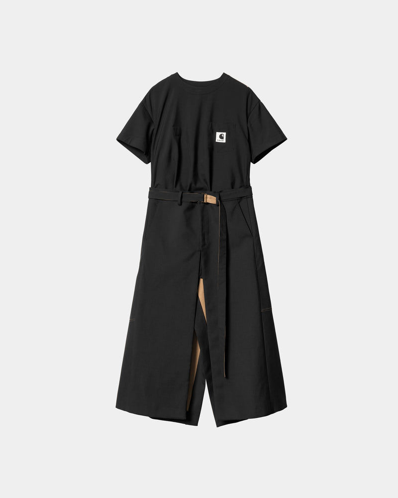 sacai x Carhartt WIP Suiting Bonding Dress | Black – Page sacai x 