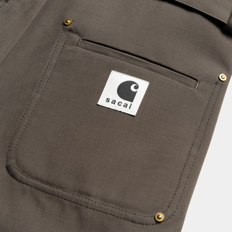 sacai x Carhartt WIP Suiting Bonding Dress | Taupe