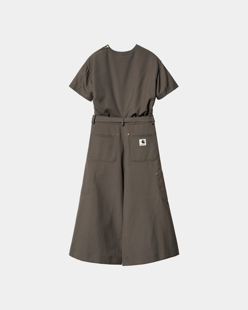 sacai x Carhartt WIP Suiting Bonding Dress | Taupe – Page sacai x 