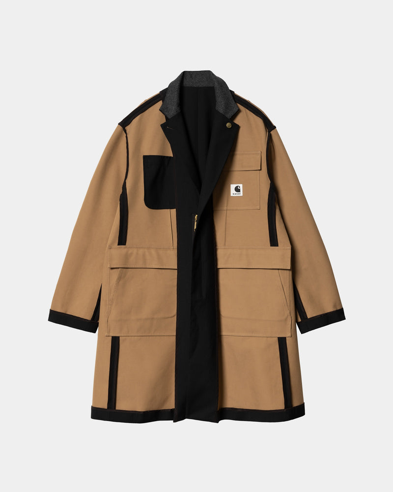 sacai x Carhartt WIP Suiting Bonding Coat | Black – Page sacai x 