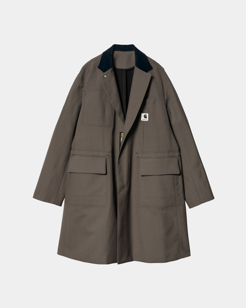 sacai x Carhartt WIP Suiting Bonding Coat | Taupe – Page sacai x