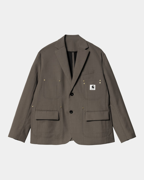 sacai x Carhartt WIP Suiting Bonding Jacket | Taupe – Page sacai x 