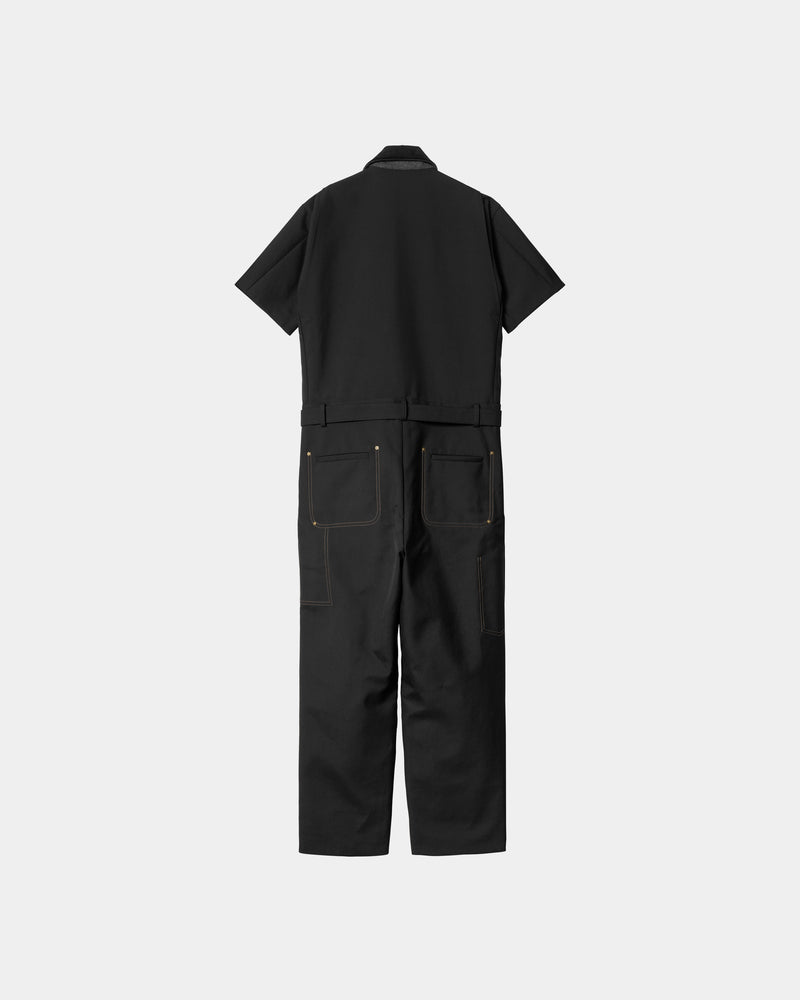 summer black Simple jumpsuit - taupe