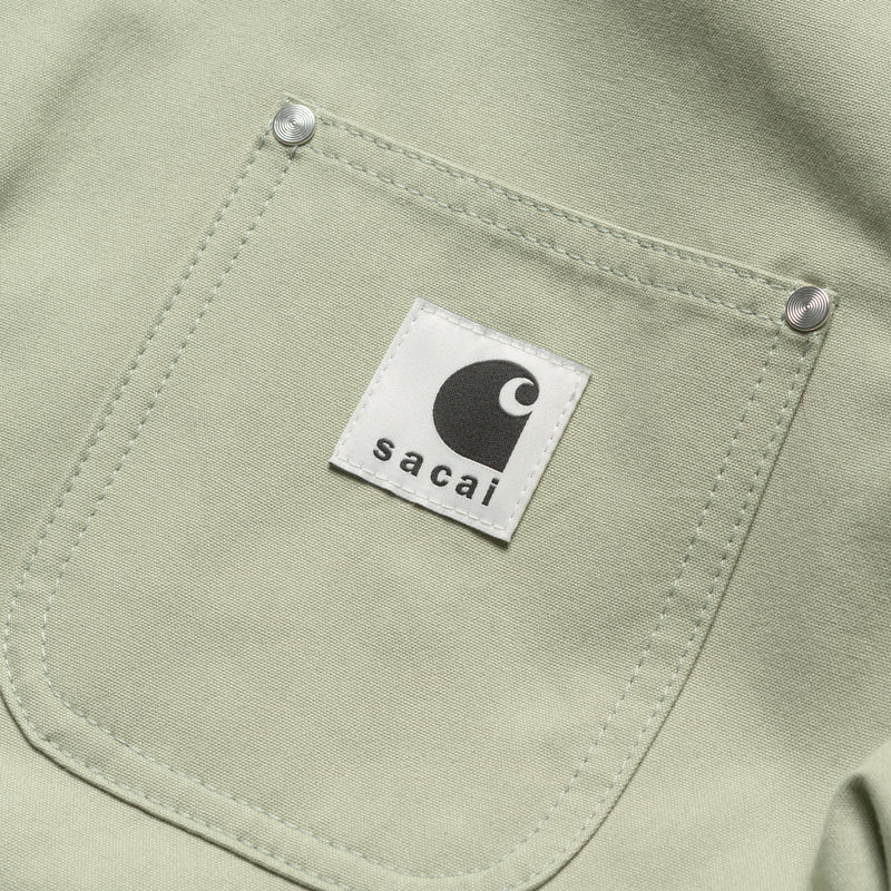 sacai x Carhartt WIP Reversible Duck Jacket | Grey / Light Green