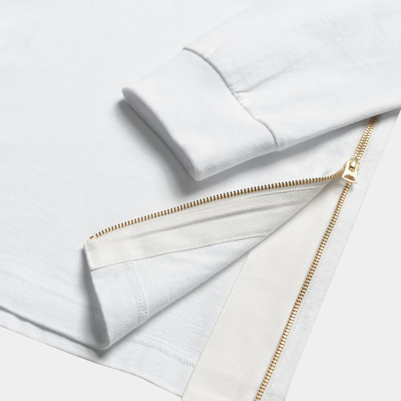 sacai x Carhartt WIP Long Sleeve T-Shirt | White