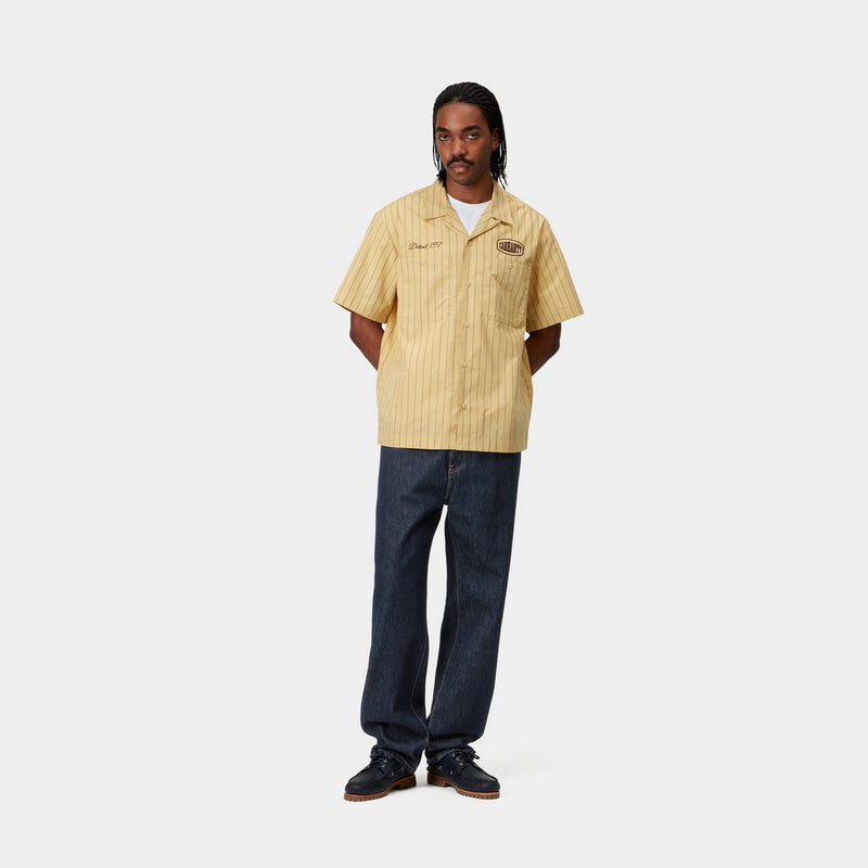 Carhartt WIP Aaron Pant | Black (stone washed) – Page Aaron Pant
