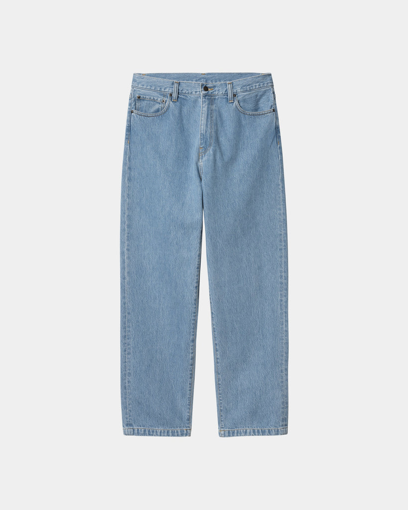 Carhartt WIP Aaron Pant | Blue (stone bleached) – Page Aaron Pant