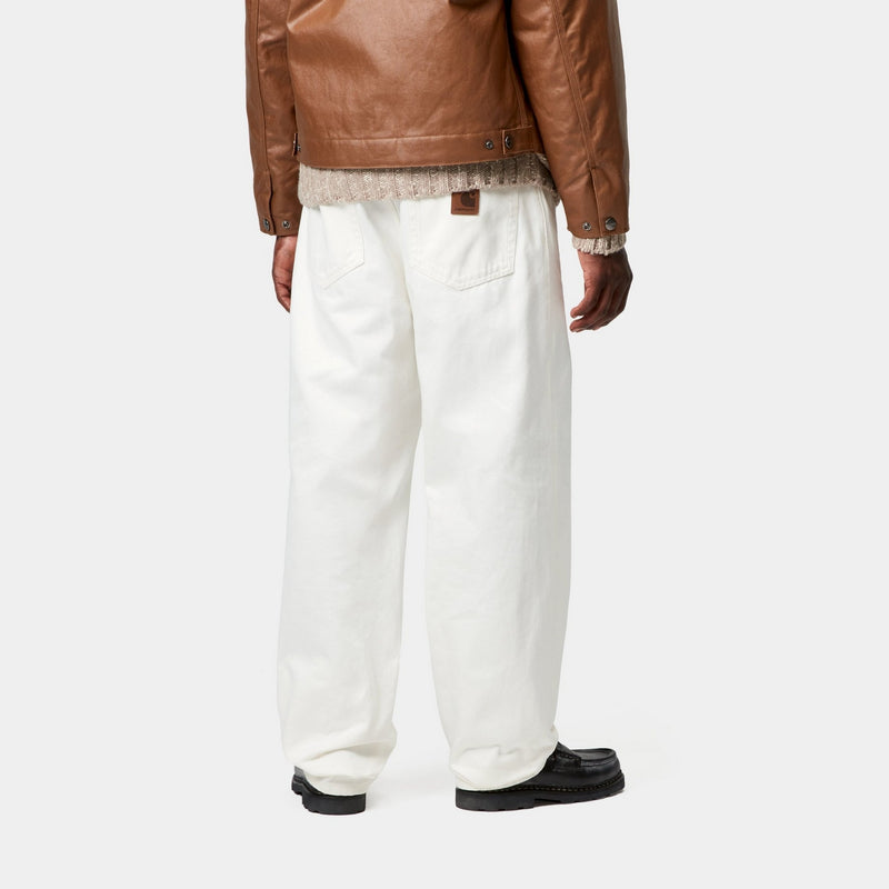 ★ドイツ発*carhartt WIP*新作*Aaron Pant/White★ Carhartt WIP Aaron Pant | White (rinsed) – Page Aaron Pant