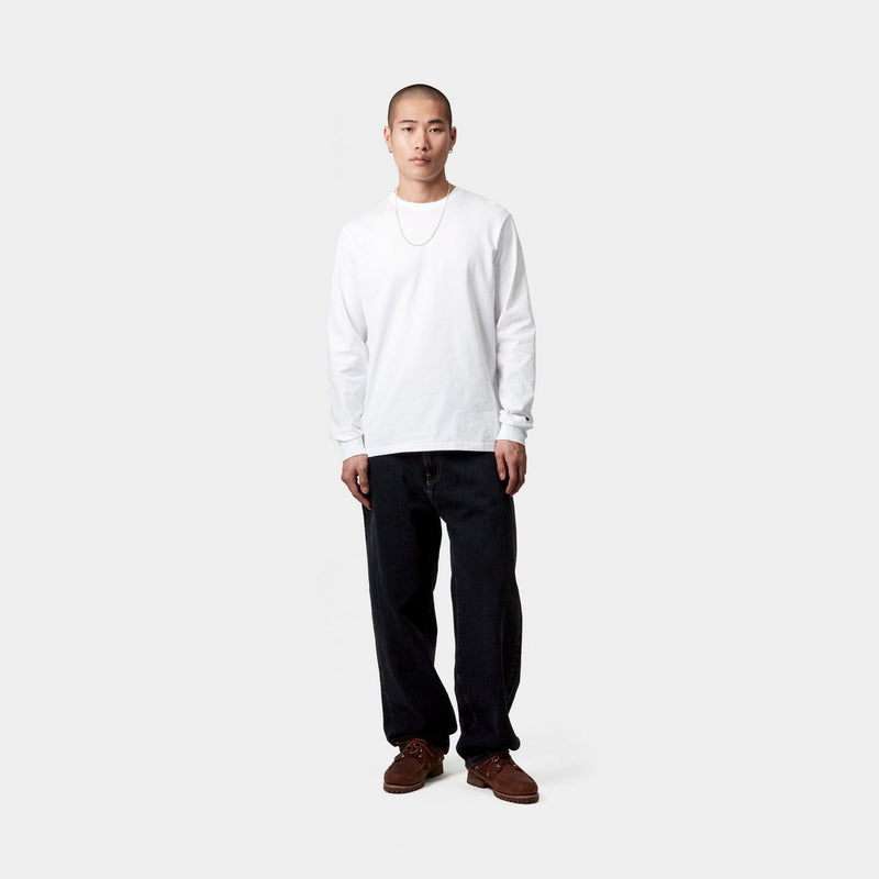 Carhartt WIP Aaron Pant | Black (stone washed) – Page Aaron Pant