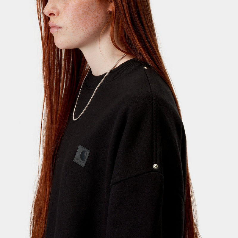 Carhartt WIP Women's Eldon Sweatshirt | Black – Page Women's